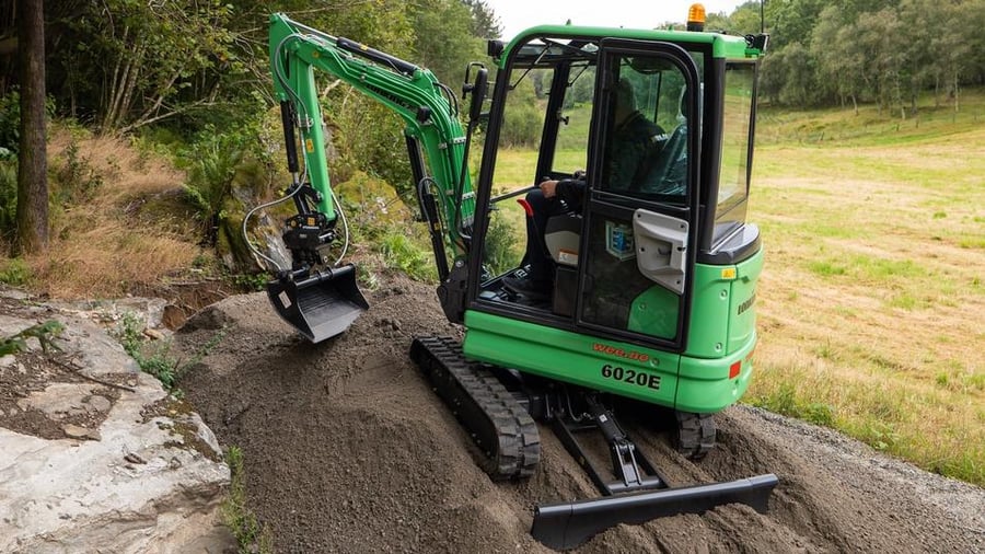 Wee.no slipper første elektriske graver fra Lonking